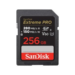 KARTA SANDISK EXTREME PRO SDXC 256GB 280/150 MB/s V60 UHS-II SanDisk