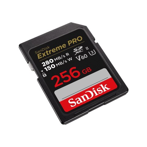 KARTA SANDISK EXTREME PRO SDXC 256GB 280/150 MB/s V60 UHS-II SanDisk KARTA SANDISK EXTREME PRO SDXC 256GB 280/150 MB/s V60 UHS-II SanDisk