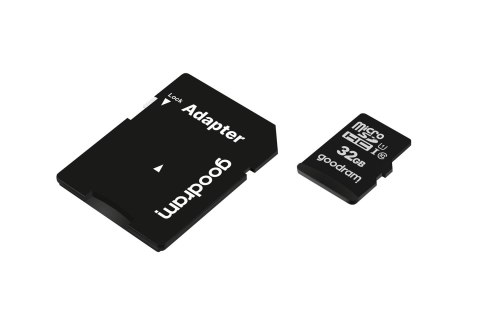Karta pamięci GoodRam M1AA-0320R12 (32GB; Class 10; + adapter) GoodRam Karta pamięci GoodRam M1AA-0320R12 (32GB; Class 10; + adapter) GoodRam