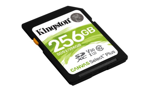 Karta pamięci Kingston Canvas Select Plus SDS2/256GB (256GB; Class U3, V30; Karta pamięci) Kingston Karta pamięci Kingston Canvas Select Plus SDS2/256GB (256GB; Class U3, V30; Karta pamięci) Kingston