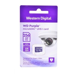 Karta pamięci WD Purple microSDXC WDD0256G1P0C (256GB; Class 10, Class U1) WD