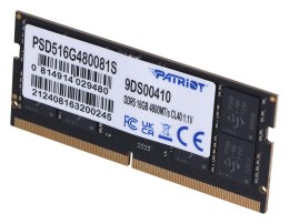 PATRIOT SIGNATURE SO-DIMM DDR5 16GB 4800MHz 1 Rank Patriot Memory