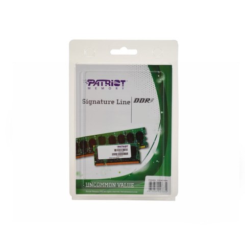 Pamięć Patriot Memory Signature PSD34G160081S (DDR3 SO-DIMM; 1 x 4 GB; 1600 MHz; CL11) Patriot Memory Pamięć Patriot Memory Signature PSD34G160081S (DDR3 SO-DIMM; 1 x 4 GB; 1600 MHz; CL11) Patriot Memory