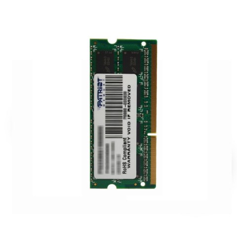 Pamięć Patriot Memory Signature PSD38G16002S (DDR3 SO-DIMM; 1 x 8 GB; 1600 MHz; CL11) Patriot Memory Pamięć Patriot Memory Signature PSD38G16002S (DDR3 SO-DIMM; 1 x 8 GB; 1600 MHz; CL11) Patriot Memory