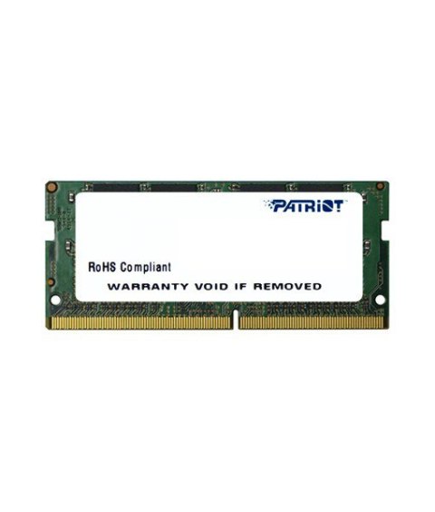 Pamięć Patriot Memory Signature PSD48G213381S (DDR4 SO-DIMM; 1 x 8 GB; 2133 MHz; CL15) Patriot Memory Pamięć Patriot Memory Signature PSD48G213381S (DDR4 SO-DIMM; 1 x 8 GB; 2133 MHz; CL15) Patriot Memory