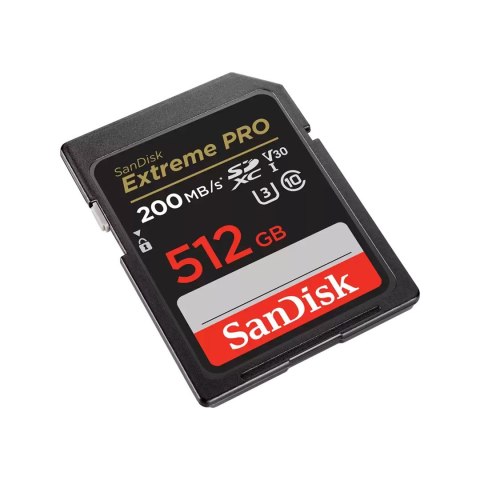 SANDISK EXTREME PRO SDXC 512GB 200/140 MB/s A2 SanDisk SANDISK EXTREME PRO SDXC 512GB 200/140 MB/s A2 SanDisk