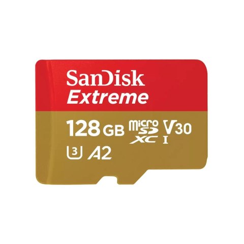SANDISK EXTREME microSDXC 128 GB 190/90 MB/s A2 SanDisk SANDISK EXTREME microSDXC 128 GB 190/90 MB/s A2 SanDisk