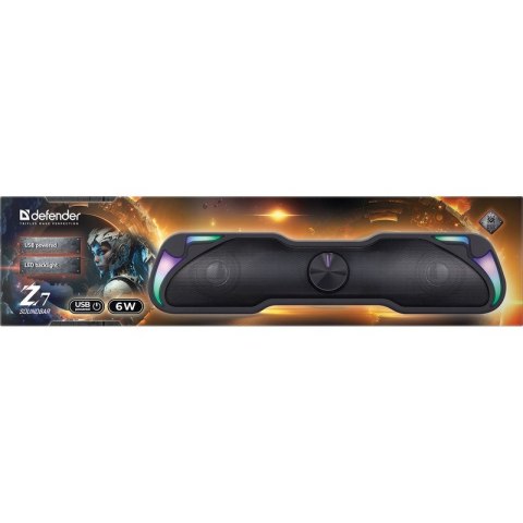DEFENDER GŁOŚNIK SOUNDBAR Z7 6W LED USB Defender DEFENDER GŁOŚNIK SOUNDBAR Z7 6W LED USB Defender