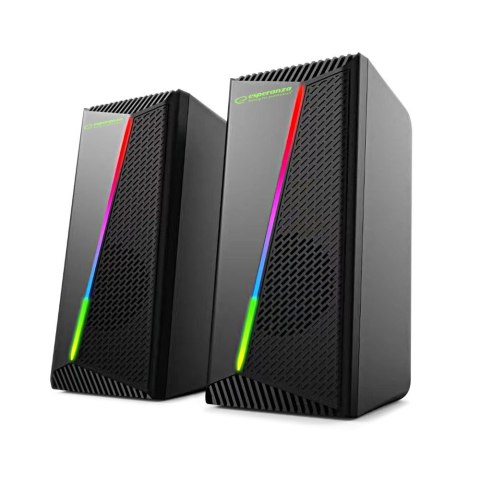 ESPERANZA GŁOŚNIKI 2.0 USB LED RAINBOW NORTEC EGS106 Esperanza ESPERANZA GŁOŚNIKI 2.0 USB LED RAINBOW NORTEC EGS106 Esperanza