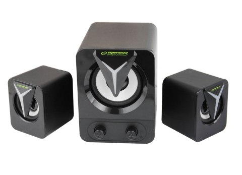 ESPERANZA GŁOŚNIKI 2.1 USB LED RAINBOW SOPRANO EGS107 Esperanza ESPERANZA GŁOŚNIKI 2.1 USB LED RAINBOW SOPRANO EGS107 Esperanza