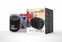 GEMBIRD PRZENOŚNY GŁOŚNIK BLUETOOTH LED SPK-BT-LED-03-BK RMS 2X 5W, WBUDOWANY MIKROFON, KOLOR CZARNY, USB, AUX, MICROSD GEMBIRD