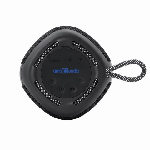 GEMBIRD PRZENOŚNY GŁOŚNIK BLUETOOTH LED SPK-BT-LED-03-BK RMS 2X 5W, WBUDOWANY MIKROFON, KOLOR CZARNY, USB, AUX, MICROSD GEMBIRD GEMBIRD PRZENOŚNY GŁOŚNIK BLUETOOTH LED SPK-BT-LED-03-BK RMS 2X 5W, WBUDOWANY MIKROFON, KOLOR CZARNY, USB, AUX, MICROSD GEMBIRD