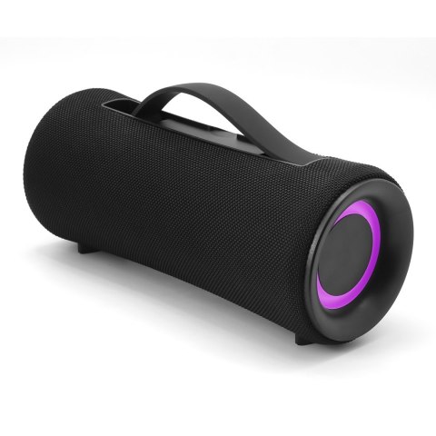 GEMBIRD PRZENOŚNY GŁOŚNIK BLUETOOTH LED SPK-BT-LED-04 RMS 2X 5W, WBUDOWANY MIKROFON, KOLOR CZARNY, USB, AUX, MICROSD GEMBIRD GEMBIRD PRZENOŚNY GŁOŚNIK BLUETOOTH LED SPK-BT-LED-04 RMS 2X 5W, WBUDOWANY MIKROFON, KOLOR CZARNY, USB, AUX, MICROSD GEMBIRD