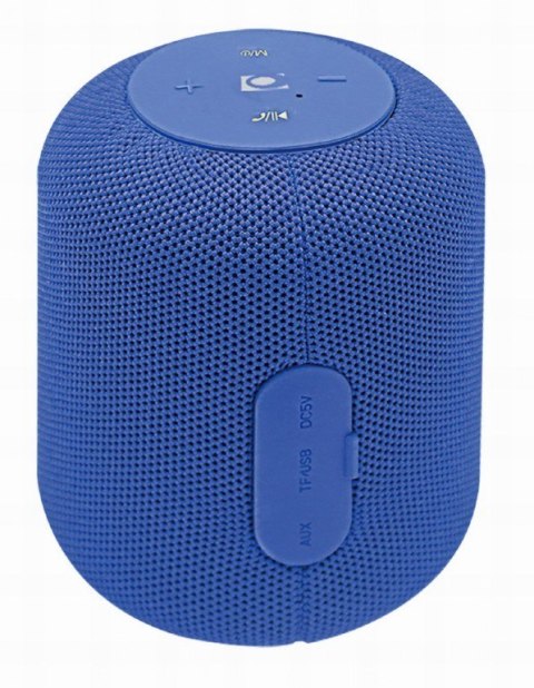 GEMBIRD PRZENOŚNY GŁOŚNIK BLUETOOTH SPK-BT-15-B RMS 5W, WBUDOWANY MIKROFON, KOLOR NIEBIESKI, USB, AUX, MICROSD GEMBIRD GEMBIRD PRZENOŚNY GŁOŚNIK BLUETOOTH SPK-BT-15-B RMS 5W, WBUDOWANY MIKROFON, KOLOR NIEBIESKI, USB, AUX, MICROSD GEMBIRD