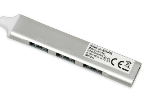HUB I-BOX 4-PORTOWY USB3.0 + USB 2.0, SLIM IBOX HUB I-BOX 4-PORTOWY USB3.0 + USB 2.0, SLIM IBOX