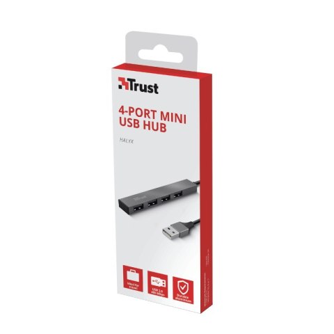 HUB USB TRUST Halyx 4-portowy Mini USB Trust HUB USB TRUST Halyx 4-portowy Mini USB Trust