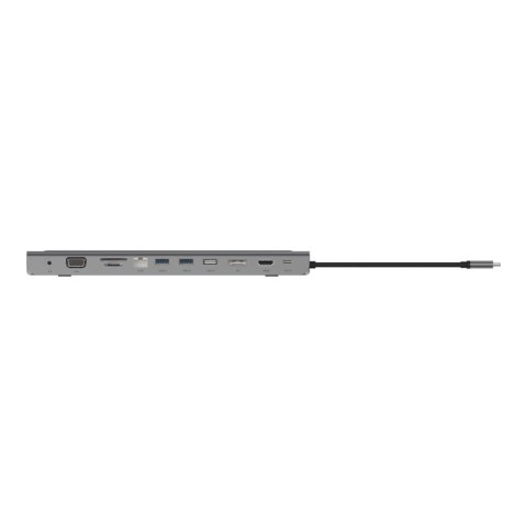 Hub Belkin Connect USB-C 11-in-1 Multiport Dock 1x4k HDMI/1xDisplayPort/1xVGA/3xUSB-A/1xUSB-C PD/1xRJ45 Gigabit/1xSD Card reader Belkin Hub Belkin Connect USB-C 11-in-1 Multiport Dock 1x4k HDMI/1xDisplayPort/1xVGA/3xUSB-A/1xUSB-C PD/1xRJ45 Gigabit/1xSD Card reader Belkin