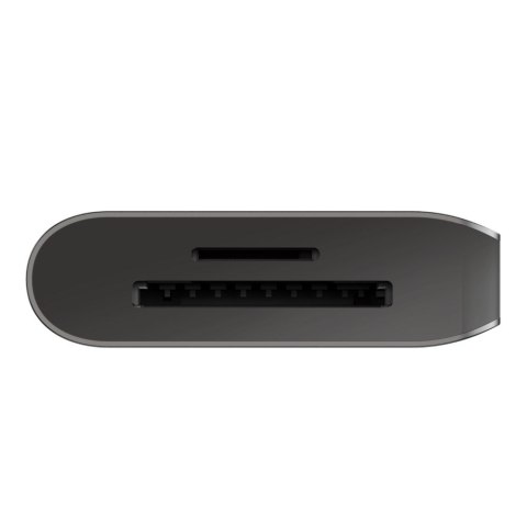 Hub Belkin Connect USB-C 7-in-1 Multiport Adapter 1x4k HDMI/2xUSB-A/1xUSB-C PD3.0/1xRJ45 Gigabit/1xCard reader/1xAudio Grey Belkin Hub Belkin Connect USB-C 7-in-1 Multiport Adapter 1x4k HDMI/2xUSB-A/1xUSB-C PD3.0/1xRJ45 Gigabit/1xCard reader/1xAudio Grey Belkin