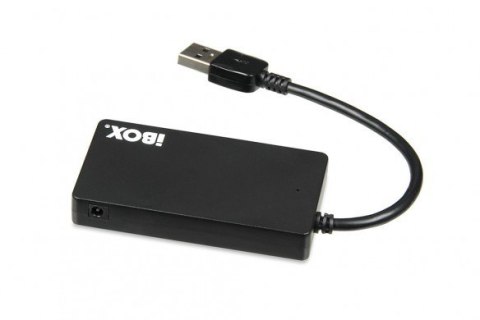 Hub IBOX USB 3.0 CZARNY 4-PORTY, SLIM IUH3F56 (4x USB 3.0; kolor czarny) IBOX Hub IBOX USB 3.0 CZARNY 4-PORTY, SLIM IUH3F56 (4x USB 3.0; kolor czarny) IBOX
