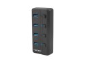 Hub NATEC Mantis 2 NHU-1557 (4x USB 3.0; kolor czarny) NATEC