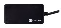 Hub NATEC Moth NHU-1342 (4x USB 3.0; kolor czarny) NATEC