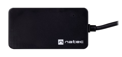 Hub NATEC Moth NHU-1342 (4x USB 3.0; kolor czarny) NATEC Hub NATEC Moth NHU-1342 (4x USB 3.0; kolor czarny) NATEC