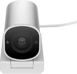 Kamera internetowa HP 960 4K Streaming Webcam USB srebrna 695J6AA Hewlett-Packard