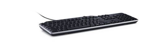 Klawiatura Dell KB-522 przewodowa biznesowa multimedialna USB czarna Dell Klawiatura Dell KB-522 przewodowa biznesowa multimedialna USB czarna Dell