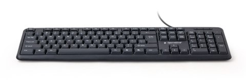 Klawiatura GEMBIRD KB-U-103 (USB 2.0; (US); kolor czarny) GEMBIRD Klawiatura GEMBIRD KB-U-103 (USB 2.0; (US); kolor czarny) GEMBIRD