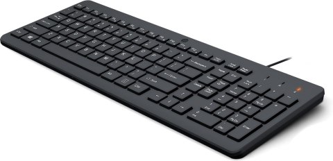 Klawiatura HP 150 Wired Keyboard przewodowa czarna 664R5AA Hewlett-Packard Klawiatura HP 150 Wired Keyboard przewodowa czarna 664R5AA Hewlett-Packard