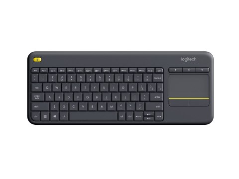 Klawiatura Logitech K400 920-007145 (USB 2.0; kolor czarny Logitech Klawiatura Logitech K400 920-007145 (USB 2.0; kolor czarny Logitech