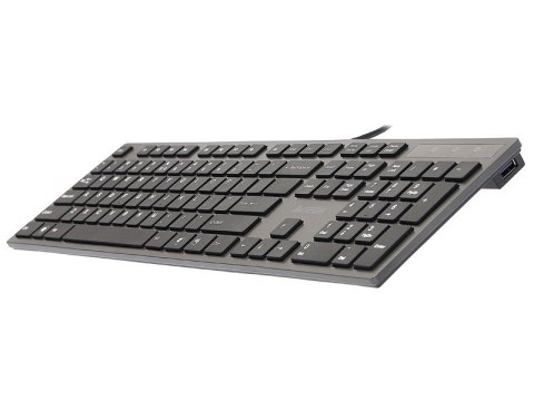 Klawiatura membranowa A4 TECH KV-300H A4TKLA39976 (USB 2.0; (US); kolor czarny) A4 TECH Klawiatura membranowa A4 TECH KV-300H A4TKLA39976 (USB 2.0; (US); kolor czarny) A4 TECH