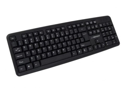 Klawiatura membranowa Esperanza AMARILLO EK134 (USB 2.0; (EU); kolor czarny) Esperanza Klawiatura membranowa Esperanza AMARILLO EK134 (USB 2.0; (EU); kolor czarny) Esperanza
