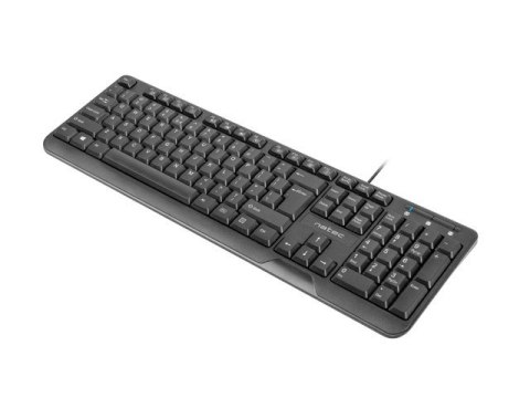 Klawiatura membranowa NATEC Trout US NKL-0967 (USB 2.0; (EN); kolor czarny) NATEC Klawiatura membranowa NATEC Trout US NKL-0967 (USB 2.0; (EN); kolor czarny) NATEC