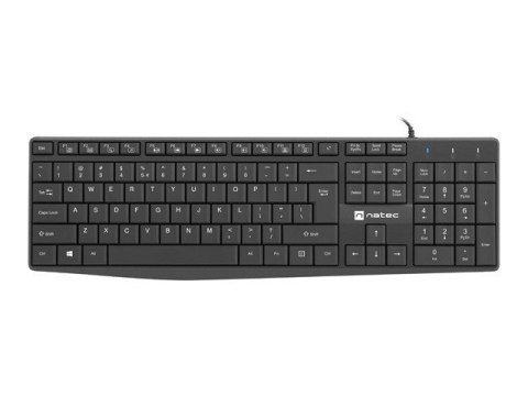 NATEC KLAWIATURA NAUTILUS US SLIM CZARNA NKL-1950 NATEC NATEC KLAWIATURA NAUTILUS US SLIM CZARNA NKL-1950 NATEC