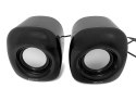 SQUEAK GŁOŚNIKI KOMPUTEROWE POWERWAVE STEREOFONICZNE AUX+USB SQ1003