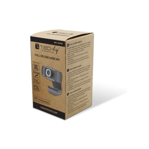 TECHLY KAMERA USB INTERNETOWA FULLHD 1080P Z MIKRO TECHly TECHLY KAMERA USB INTERNETOWA FULLHD 1080P Z MIKRO TECHly