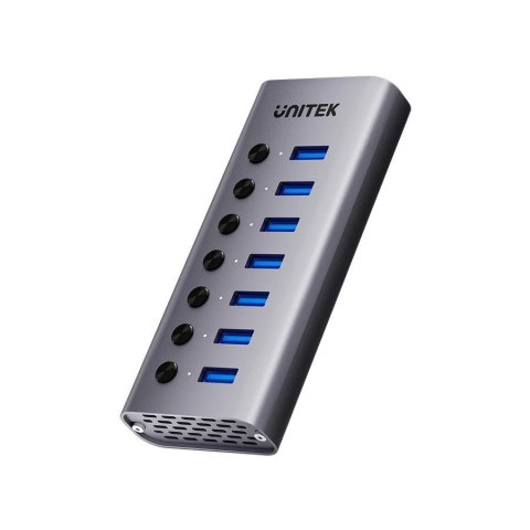 UNITEK HUB USB-A 3.0 7W1, 5GBPS Z PRZEŁĄCZNIKIEM UNITEK UNITEK HUB USB-A 3.0 7W1, 5GBPS Z PRZEŁĄCZNIKIEM UNITEK