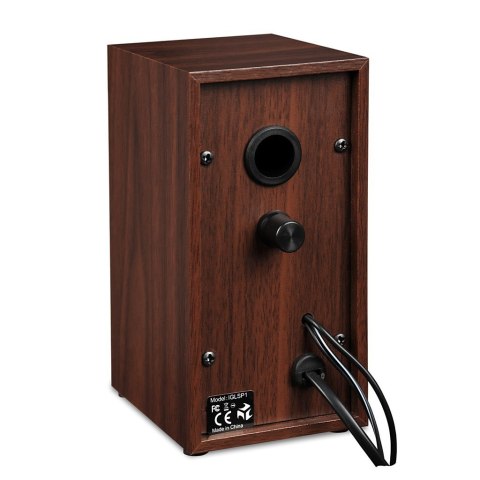 Zestaw głośników IBOX IGLSP1 IGLSP1 (2.0; kolor brązowy) IBOX Zestaw głośników IBOX IGLSP1 IGLSP1 (2.0; kolor brązowy) IBOX