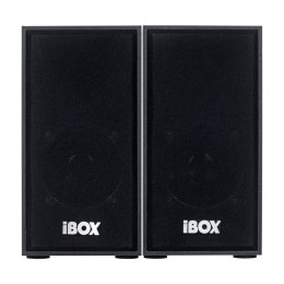 Zestaw głośników IBOX IGLSP1B (2.0; ciemne drewno) IBOX