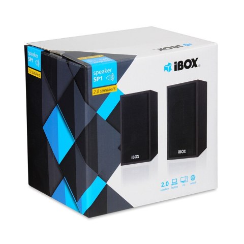 Zestaw głośników IBOX IGLSP1B (2.0; ciemne drewno) IBOX Zestaw głośników IBOX IGLSP1B (2.0; ciemne drewno) IBOX
