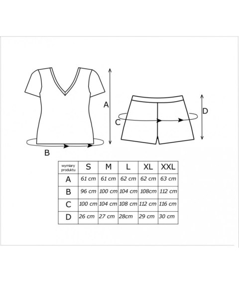 PIŻAMA PALOMA SHORT PIŻAMA PALOMA SHORT