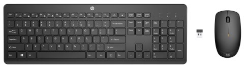 HP Zestaw Bezprzewodowa Mysz i Klawiatura 235 1Y4D0UT Hewlett-Packard HP Zestaw Bezprzewodowa Mysz i Klawiatura 235 1Y4D0UT Hewlett-Packard