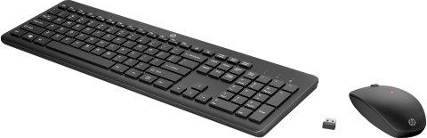 HP Zestaw Bezprzewodowa Mysz i Klawiatura 235 1Y4D0UT Hewlett-Packard HP Zestaw Bezprzewodowa Mysz i Klawiatura 235 1Y4D0UT Hewlett-Packard