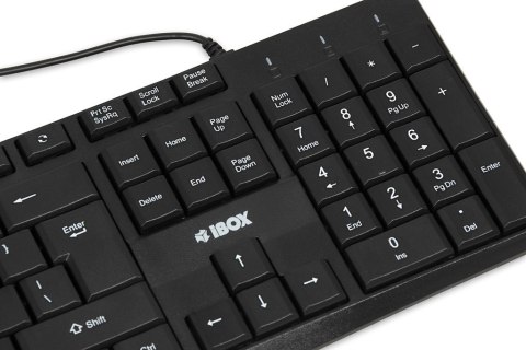 IBOX KLAWIATURA PRZEWODOWA ERIS, BLACK IBOX IBOX KLAWIATURA PRZEWODOWA ERIS, BLACK IBOX