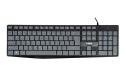 IBOX KLAWIATURA PRZEWODOWA ERIS, GREY IBOX