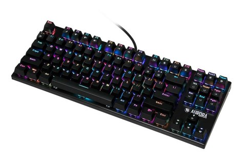KLAWIATURA I-BOX AURORA K-2R RGB, MECHANICZNA, BLUE SWITCH, GAMING IBOX KLAWIATURA I-BOX AURORA K-2R RGB, MECHANICZNA, BLUE SWITCH, GAMING IBOX
