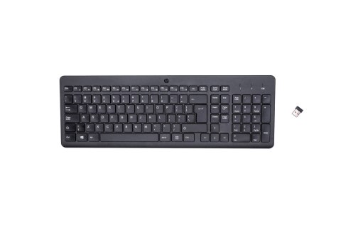 Klawiatura HP 220 Wireless Keyboard bezprzewodowa czarna 805T2AA Hewlett-Packard Klawiatura HP 220 Wireless Keyboard bezprzewodowa czarna 805T2AA Hewlett-Packard