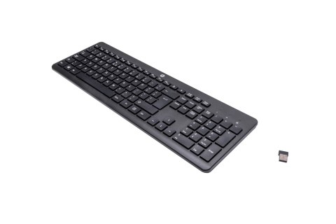 Klawiatura HP 230 Wireless Keyboard bezprzewodowa czarna 3L1E7AA Hewlett-Packard Klawiatura HP 230 Wireless Keyboard bezprzewodowa czarna 3L1E7AA Hewlett-Packard