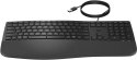 Klawiatura HP 480 Comfort Wired Keyboard przewodowa czarna 8T6M1AA Hewlett-Packard